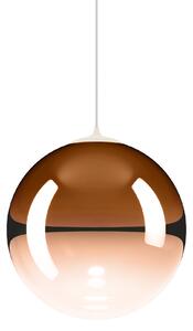 Lodes 17114 5827 Random Solo 23, závěs z oranžového foukaného skla, 1x3W LED 2700K, prům.23cm