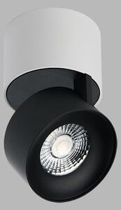 LED2 11508213D Svítidlo KLIP ON, WB DALI/PUSH DIM 11W 2700K stropní bílá/černá - LED2 Lighting