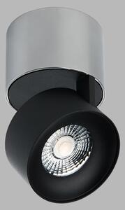 LED2 11508353 KLIP ON stropní bodové nastavitelné sklopné svítidlo 11W / 770lm 3000K chrom / černá