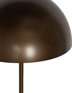 Venkovní stojací lampa tmavě bronzová dobíjecí 3-stupně stmívatelná - Keira