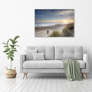Foto obraz na plátně Západ slunce a duny pl-oc-100x70-f-60352873