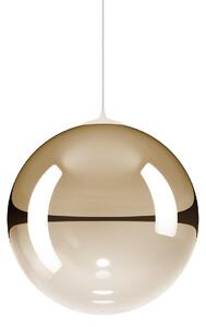 Lodes 17115 4527 Random Solo 28, závěs ze světle zlatého foukaného skla, 1x3W LED 2700K, prům.28cm