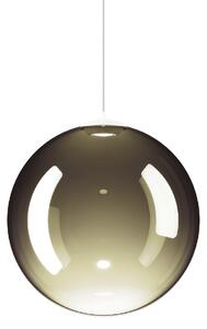 Lodes 17115 7127 Random Solo 28, závěs ze zlatozeleného foukaného skla, 1x3W LED 2700K, prům.28cm