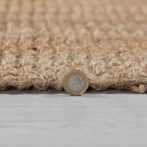 Flair Rugs koberce Kusový koberec Sarita Jute Boucle Natural - 60x150 cm