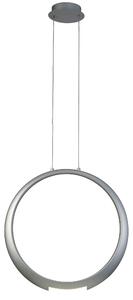 Mantra 6172 Ring, stříbrné závěsné kruhové svítidlo, 18+5W LED 3000K, prům. 50cm