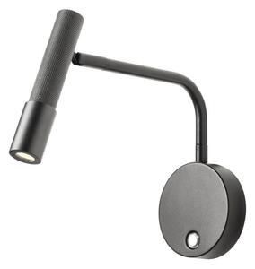 Redo 01-4441 Drill, zlaté nástěnné svítidlo s flexibilním ramenem a stmívačem LED 8W 2700K