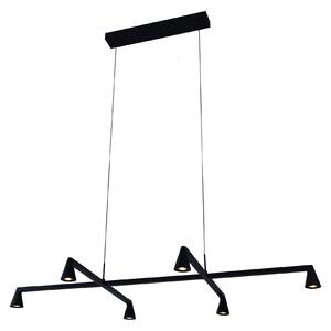 Mantra 9409 Africa, černé závěsné svítidlo 6xLED 5W, 3000K, 110 x 58cm