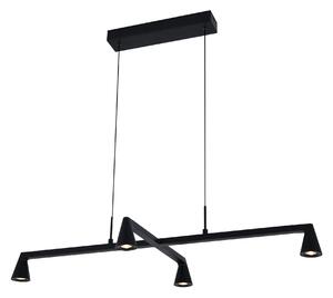 Mantra 9410 Africa, černé závěsné svítidlo 4xLED 5W, 3000K, 80 x 40cm