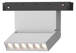 Mantra 9313 Magneto 48V, bílý lineární spot LED 10W 3000K 50°, on/off, délka 12,5cm