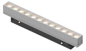Mantra 9311 Magneto 48V, bílý lineární modul LED 12W 3000K 50°, on/off, délka 25cm
