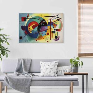 Obraz Barevná abstrakce - kompozice inspirovaná dílem Kandinského
