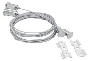 Mantra 9305 Magneto 48V, 2ks bílé lanko pro zavěšení kolejnice 200cm