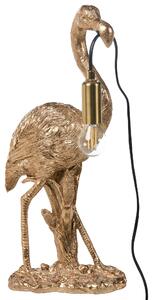 Stolní lampa Plameňák VICE Zlatá