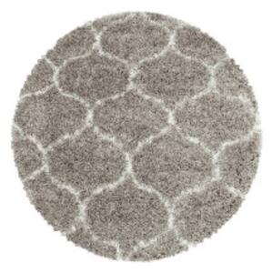 Ayyildiz, Chlupatý kusový koberec Salsa Shaggy 3201 beige | Béžová Typ: kulatý 200x200 cm