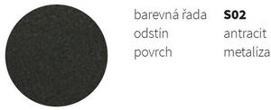 ISAN Miro DMIR15000600SK61 Radiátor kombinovaný, 60x150cm, antracit S02