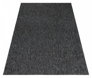 Ayyildiz, Moderní kusový koberec Nizza 1800 anthrazit | Černá Typ: 120x170 cm