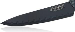 6dílná sada nožů se škrabkou Royalty Line RL-CB5 / antiadhezní vrstva / karbonový vzor / ROZBALENO