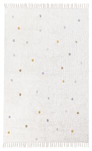 Koberec ASTAF Krémově bílá 140 x 200 cm Bavlna