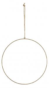 Závěsný kruh na dekorování Antique brass 30 cm