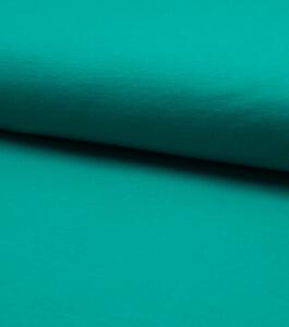Metráž látka teplákovina nepočesaná smaragdová | RTex