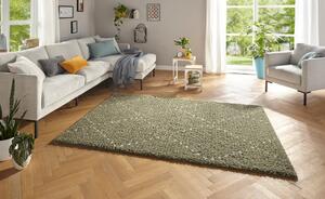 Mint Rugs - Hanse Home koberce AKCE: 80x150 cm Kusový koberec Retro 105199 Forest Green, Cream - 80x150 cm