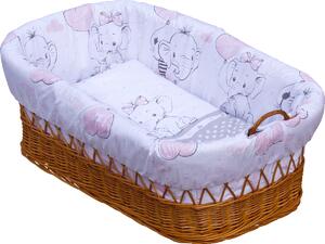 Košík pro miminko Scarlett Gusto - růžová