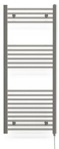 EBS LEO G50120SCR Radiátor elektrický 50x120 cm, tyč S vpravo, chrom