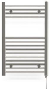 EBS LEO G5080SCR Radiátor elektrický 50x80 cm, tyč S vpravo, chrom