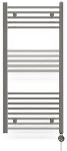 EBS LEO G50100MCR Radiátor elektrický 50x100 cm, tyč M vpravo, chrom