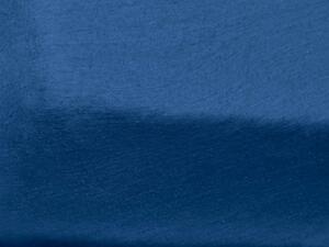 Jersey prostěradlo do dětské postýlky tmavě modré 60 x 120 cm