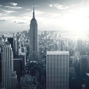Fototapeta Manhattan ráno - architektura New Yorku s budovou Empire State