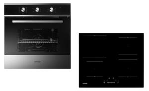 Concept Set ETV5560 Vestavná trouba + IDV4360 Indukční varná deska