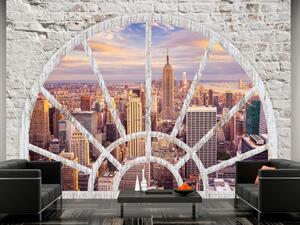 Fototapeta Pohled na New York - architektura ve slunečním světle