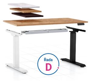 Výškově nastavitelný stůl OfficeTech D, konfigurátor