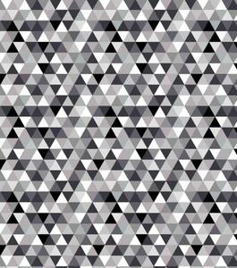 Metráž látka bavlna triangl šedý | RTex