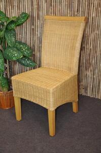 Ratanová židle medová - Ratanová židle medová
