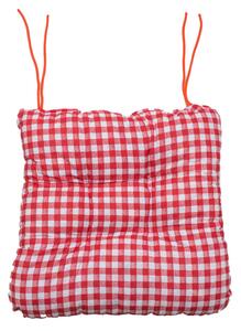 Podsedák na židli Soft kostička červený
