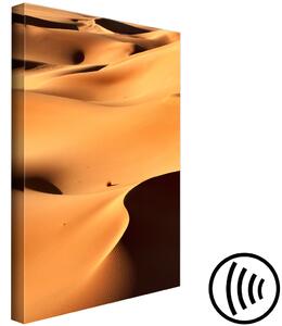 Obraz Marocký písek - jednobarevná minimalistická krajina s pískem