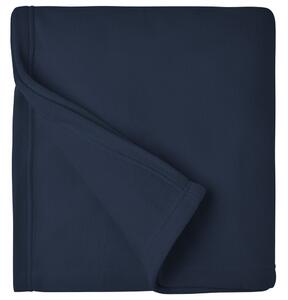 James & Nicholson Velká fleecová deka JN1902 - Tmavě modrá