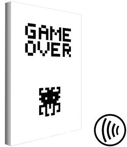 Obraz Game over (1 panel) vertikální