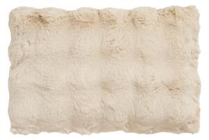 Skinnwille Home Collection Polštář Misty Beige, umělá kožešina, 60x40 cm