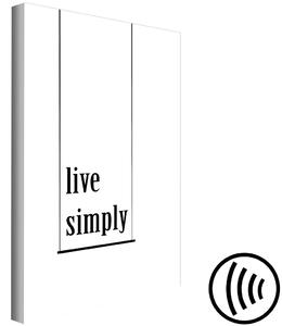Obraz Minimalistický slogan (1 panel) vertikální
