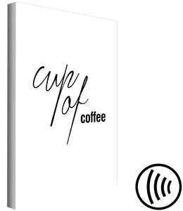 Obraz Cup of Coffee (1 panel) vertikální