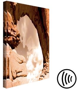 Obraz Východ z jeskyně (1-dílný) vertikální
