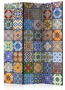 Artgeist Paraván - Colorful Mosaic [Room Dividers] Velikosti (šířkaxvýška): 135x172