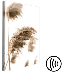Obraz Suchý vítr (1-dílný) svislý - krajina rostlin v boho stylu