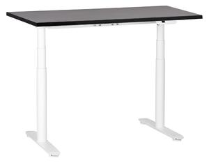 Elektricky výškově nastavitelný pracovní stůl DESTINAS Černá/Bílá 120 cm 72 cm