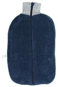 HUGO-FROSCH Termofor Hugo Frosch Marine - Eco Classic Comfort s obalem z BIO bavlny na zip - modrý