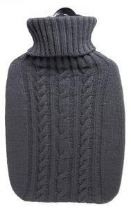 HUGO-FROSCH Termofor Hugo Frosch Classic s šedým pleteným obalem