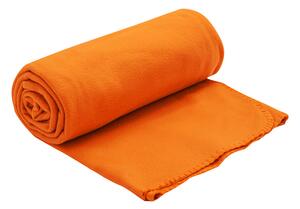 Fleecová deka oranžová 150x200 cm